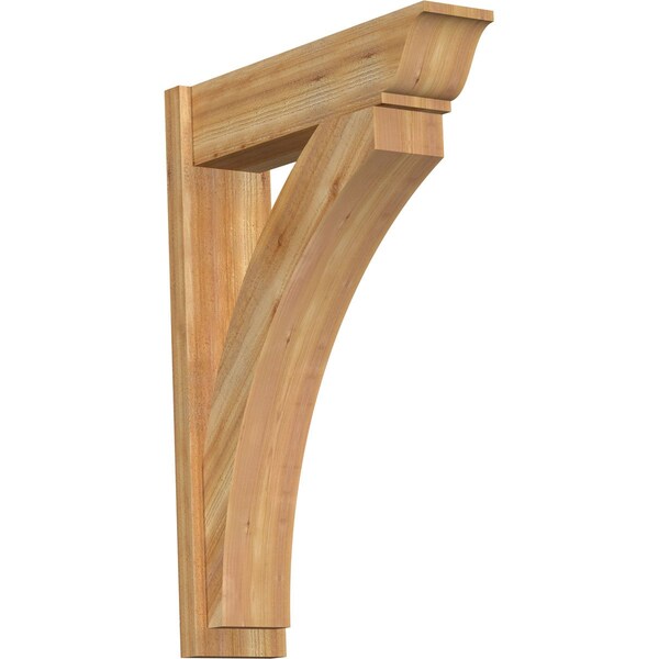 Ekena Millwork Thorton Traditional Rough Sawn Outlooker, Western Red Cedar, 8"W x 30"D x 42"H OUT08X30X42THR01RWR - main